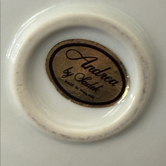 Andrea By Sadek Pink, Yellow & Blue Floral Sugar and Creamer Set - Picture 2 of 13